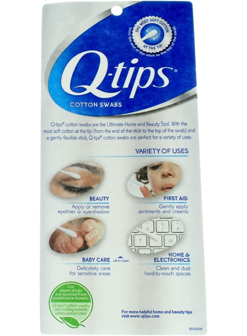 كيو-تيبس Q Tips Cotton Swab Size 625ct Q Tips Cotton Swab 625ct - Image 4